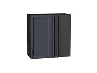 Шкаф верхний прямой угловой Сканди Graphite, Graphite Softwood, 720, 700 В*Ш*Г 716*700*345, фасад МДФ  Graphite Softwood, корпус  Graphite ms2510VVT_60300