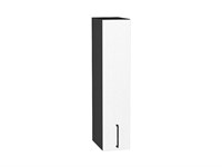 Шкаф верхний бутылочница Сканди Graphite, White Silkwood, 920 В*Ш*Г 920*200*320, фасад МДФ  White Silkwood, корпус  Graphite ms2510VVT_70125