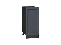 Шкаф нижний с 1-ой дверцей Сканди Graphite, Graphite Softwood, 350 В*Ш*Г 816*350*480, фасад МДФ  Graphite Softwood, корпус  Graphite ms2510VVT_65227