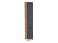 Шкаф пенал с 2-мя дверцами Сканди Дуб Вотан, Graphite Softwood, 2340, 400 В*Ш*Г 2336*400*576, фасад МДФ  Graphite Softwood, корпус  Дуб Вотан ms2510VVT_66167