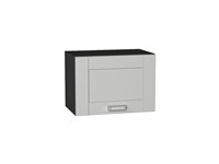 Шкаф верхний горизонтальный Лофт Graphite, Grey Silk, 360, 500 В*Ш*Г 358*500*320, фасад МДФ  Grey Silk, корпус  Graphite ms2510VVT_69545