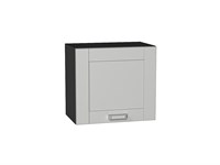 Шкаф верхний горизонтальный Лофт Graphite, Grey Silk, 460, 500 В*Ш*Г 458*500*320, фасад МДФ  Grey Silk, корпус  Graphite ms2510VVT_71755