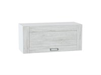 Шкаф верхний горизонтальный Лофт Белый, Nordic Oak, 800 В*Ш*Г 358*800*320, фасад МДФ  Nordic Oak, корпус  Белый ms2510VVT_35917