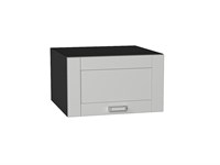 Шкаф верхний горизонтальный глубокий Лофт Graphite, Grey Silk, 600 В*Ш*Г 358*600*576, фасад МДФ  Grey Silk, корпус  Graphite ms2510VVT_69537