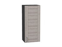 Шкаф верхний с 1-ой дверцей Лофт Graphite, Cappuccino Veralinga, 920, 400 В*Ш*Г 920*400*320, фасад МДФ  Cappuccino Veralinga, корпус  Graphite ms2510VVT_40221