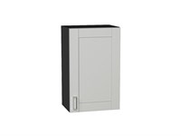 Шкаф верхний с 1-ой дверцей Лофт Graphite, Grey Silk, 720, 450 В*Ш*Г 716*450*320, фасад МДФ  Grey Silk, корпус  Graphite ms2510VVT_69607