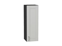 Шкаф верхний с 1-ой дверцей Лофт Graphite, Grey Silk, 920, 300 В*Ш*Г 920*300*320, фасад МДФ  Grey Silk, корпус  Graphite ms2510VVT_69601