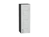 Шкаф верхний с 1-ой дверцей Лофт Graphite, Nordic Oak, 920, 300 В*Ш*Г 920*300*320, фасад МДФ  Nordic Oak, корпус  Graphite ms2510VVT_40216