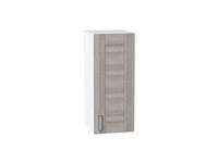 Шкаф верхний с 1-ой дверцей Лофт Белый, Cappuccino Veralinga, 720, 300 В*Ш*Г 716*300*320, фасад МДФ  Cappuccino Veralinga, корпус  Белый ms2510VVT_35936