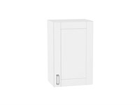 Шкаф верхний с 1-ой дверцей Лофт Белый, White Silk, 720, 450 В*Ш*Г 716*450*320, фасад МДФ  White Silk, корпус  Белый ms2510VVT_60011