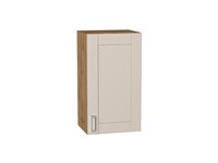 Шкаф верхний с 1-ой дверцей Лофт Дуб Вотан, Cream Silk, 720, 400 В*Ш*Г 716*400*320, фасад МДФ  Cream Silk, корпус  Дуб Вотан ms2510VVT_71452