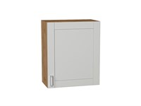 Шкаф верхний с 1-ой дверцей Лофт Дуб Вотан, Grey Silk, 720, 600 В*Ш*Г 716*600*320, фасад МДФ  Grey Silk, корпус  Дуб Вотан ms2510VVT_69589