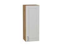 Шкаф верхний с 1-ой дверцей Лофт Дуб Вотан, Grey Silk, 920, 350 В*Ш*Г 920*350*320, фасад МДФ  Grey Silk, корпус  Дуб Вотан ms2510VVT_69591