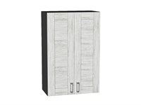 Шкаф верхний с 2-мя дверцами Лофт Graphite, Nordic Oak, 920, 600 В*Ш*Г 920*600*320, фасад МДФ  Nordic Oak, корпус  Graphite ms2510VVT_40332