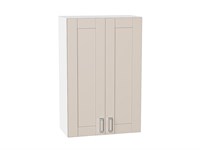 Шкаф верхний с 2-мя дверцами Лофт Белый, Cream Silk, 920, 600 В*Ш*Г 920*600*320, фасад МДФ  Cream Silk, корпус  Белый ms2510VVT_71448