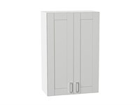 Шкаф верхний с 2-мя дверцами Лофт Белый, Grey Silk, 920, 600 В*Ш*Г 920*600*320, фасад МДФ  Grey Silk, корпус  Белый ms2510VVT_69628