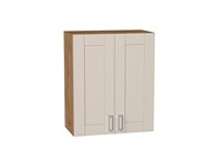 Шкаф верхний с 2-мя дверцами Лофт Дуб Вотан, Cream Silk, 720, 600 В*Ш*Г 716*600*320, фасад МДФ  Cream Silk, корпус  Дуб Вотан ms2510VVT_71462