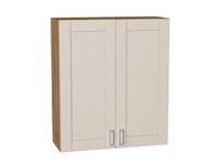 Шкаф верхний с 2-мя дверцами Лофт Дуб Вотан, Cream Silk, 920, 800 В*Ш*Г 920*800*320, фасад МДФ  Cream Silk, корпус  Дуб Вотан ms2510VVT_71465
