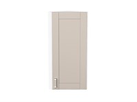 Шкаф верхний торцевой Лофт Белый, Cream Silk, 920 В*Ш*Г 920*300*306, фасад МДФ  Cream Silk, корпус  Белый ms2510VVT_71513