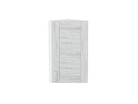 Шкаф верхний торцевой Лофт Белый, Nordic Oak, 720 В*Ш*Г 716*300*306, фасад МДФ  Nordic Oak, корпус  Белый ms2510VVT_48901