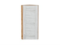 Шкаф верхний торцевой Лофт Дуб Вотан, Nordic Oak, 920 В*Ш*Г 920*300*306, фасад МДФ  Nordic Oak, корпус  Дуб Вотан ms2510VVT_62332