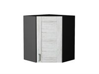 Шкаф верхний угловой Лофт Graphite, Nordic Oak, 720 В*Ш*Г 716*600*600, фасад МДФ  Nordic Oak, корпус  Graphite ms2510VVT_35995