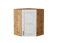 Шкаф верхний угловой Лофт Дуб Вотан, Nordic Oak, 720 В*Ш*Г 716*600*600, фасад МДФ  Nordic Oak, корпус  Дуб Вотан ms2510VVT_63310