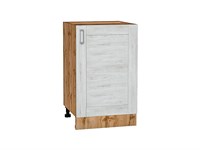 Шкаф нижний с 1-ой дверцей Лофт Дуб Вотан, Nordic Oak, 500 В*Ш*Г 816*500*480, фасад МДФ  Nordic Oak, корпус  Дуб Вотан ms2510VVT_63360