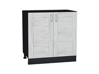 Шкаф нижний с 2-мя дверцами Лофт Graphite, Nordic Oak, 800 В*Ш*Г 816*800*480, фасад МДФ  Nordic Oak, корпус  Graphite ms2510VVT_36051