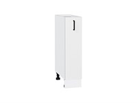 Шкаф нижний бутылочница Лофт Белый, Super White, 200 В*Ш*Г 816*200*480, фасад МДФ  Super White, корпус  Белый ms2510VVT_55283