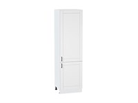 Шкаф пенал с 2-мя дверцами Лофт Белый, Super White, 2140, 600 В*Ш*Г 2132*600*576, фасад МДФ  Super White, корпус  Белый ms2510VVT_55578