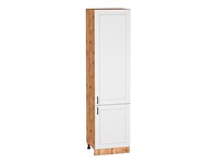 Шкаф пенал с 2-мя дверцами Лофт Дуб Вотан, Super White, 2340, 600 В*Ш*Г 2336*600*576, фасад МДФ  Super White, корпус  Дуб Вотан ms2510VVT_63435