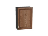 Шкаф верхний с 1-ой дверцей Шале Graphite, Brown Dreamline, 720, 500 В*Ш*Г 716*500*320, фасад МДФ  Brown Dreamline, корпус  Graphite ms2510VVT_53780