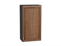 Шкаф верхний с 1-ой дверцей Шале Graphite, Brown Dreamline, 920, 500 В*Ш*Г 920*500*320, фасад МДФ  Brown Dreamline, корпус  Graphite ms2510VVT_53785