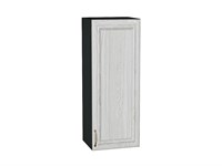 Шкаф верхний с 1-ой дверцей Шале Graphite, White Dreamline, 920, 350 В*Ш*Г 920*350*320, фасад МДФ  White Dreamline, корпус  Graphite ms2510VVT_65269