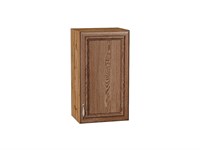 Шкаф верхний с 1-ой дверцей Шале Дуб Вотан, Brown Dreamline, 720, 400 В*Ш*Г 716*400*320, фасад МДФ  Brown Dreamline, корпус  Дуб Вотан ms2510VVT_61301
