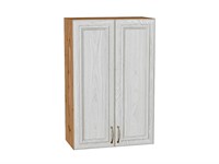 Шкаф верхний с 2-мя дверцами Шале Дуб Вотан, White Dreamline, 920, 600 В*Ш*Г 920*600*320, фасад МДФ  White Dreamline, корпус  Дуб Вотан ms2510VVT_61327