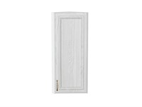 Шкаф верхний торцевой Шале Белый, White Dreamline, 920 В*Ш*Г 920*300*306, фасад МДФ  White Dreamline, корпус  Белый ms2510VVT_53844
