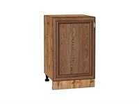 Шкаф нижний с 1-ой дверцей Шале Дуб Вотан, Brown Dreamline, 500 В*Ш*Г 816*500*480, фасад МДФ  Brown Dreamline, корпус  Дуб Вотан ms2510VVT_61371