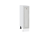 Шкаф нижний бутылочница Шале Белый, White Dreamline, 200 В*Ш*Г 816*200*480, фасад МДФ  White Dreamline, корпус  Белый ms2510VVT_53868