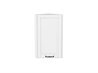 Шкаф верхний торцевой Дублин Белый, Special White, 720 В*Ш*Г 716*300*304, фасад МДФ  Special White, корпус  Белый ms2510VVT_73187