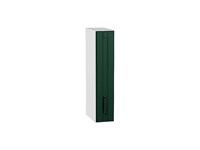 Шкаф верхний бутылочница Дублин Белый, Special Green, 150 В*Ш*Г 716*150*318, фасад МДФ  Special Green, корпус  Белый ms2510VVT_72755