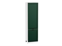 Шкаф пенал с 2-мя дверцами Дублин Белый, Special Green, 2340, 600 В*Ш*Г 2336*600*574, фасад МДФ  Special Green, корпус  Белый ms2510VVT_73729
