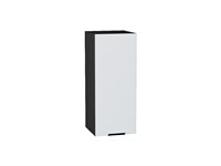 Шкаф верхний с 1-ой дверцей Евро Graphite, Белый, 720, 300 В*Ш*Г 716*300*318, фасад МДФ  Белый, корпус  Graphite ms2510VVT_59109