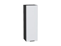 Шкаф верхний с 1-ой дверцей Евро Graphite, Белый, 920, 300 В*Ш*Г 920*300*318, фасад МДФ  Белый, корпус  Graphite ms2510VVT_59114