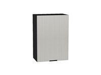 Шкаф верхний с 1-ой дверцей Евро Лайн Graphite, Агат, 720, 500 В*Ш*Г 716*500*318, фасад МДФ  Агат, корпус  Graphite ms2510VVT_59337