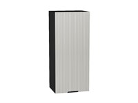 Шкаф верхний с 1-ой дверцей Евро Лайн Graphite, Агат, 920, 400 В*Ш*Г 920*400*318, фасад МДФ  Агат, корпус  Graphite ms2510VVT_59340