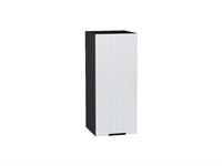 Шкаф верхний с 1-ой дверцей Евро Лайн Graphite, Белый, 720, 300 В*Ш*Г 716*300*318, фасад МДФ  Белый, корпус  Graphite ms2510VVT_59314