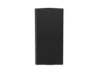 Шкаф верхний торцевой Евро Лайн Graphite, Антрацит, 920 В*Ш*Г 920*300*304, фасад МДФ  Антрацит, корпус  Graphite ms2510VVT_59399