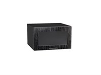 Шкаф верхний горизонтальный остекленный глубокий Валерия-М Graphite, Черный металлик дождь, 600 В*Ш*Г 358*600*574, фасад МДФ/Стекло  Черный металлик дождь, корпус  Graphite ms2510VVT_45654